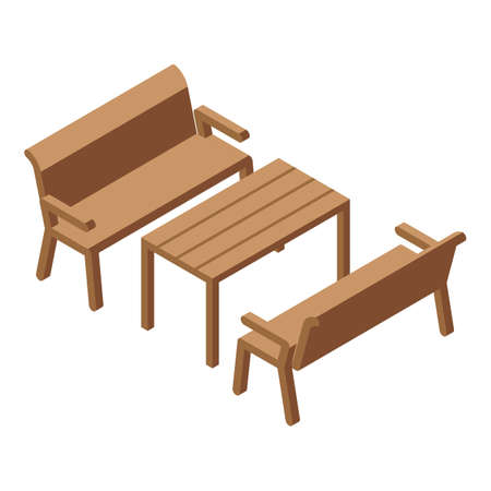 Wooden Outdoor Furniture icon
